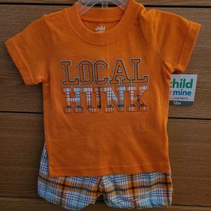 Boys 2 piece set size 12 months